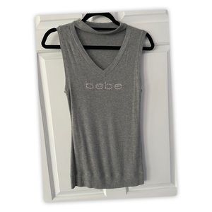 Bebe sleeveless top. (Used)